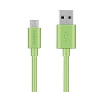 MaGeek® 1,8m Extra Lungo Premium Micro USB Cavo ad Alta velocità USB 2.0 Cavo di sincronizzazione e Ricarica per Samsung, HTC, Sony, Motorola, LG, Google, Nokia e More (Verde)