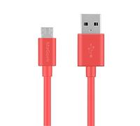 MaGeek® 1,8m Extra Lungo Premium Micro USB Cavo ad Alta velocità USB 2.0 Cavo di sincronizzazione e Ricarica per Samsung, HTC, Sony, Motorola, LG, Google, Nokia e More (Rosa)
