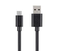 MaGeek® 3,0m Super Lungo Premium Micro USB cavo ad alta velocità USB 2.0 cavo di sincronizzazione e ricarica per Samsung, HTC, Sony, Motorola, LG, Google, Nokia e More (nero)