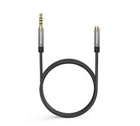 MaGeek Cavo di prolunga audio AUX da 3,5 mm, 3 m, cavo per cuffie TRRS a 4 poli super lungo da maschio a femmina, compatibile con Beats, iPhone, iPad, car audio e altro (nero)
