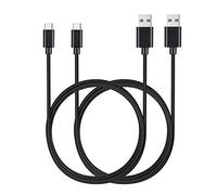 MaGeek® Cavo USB Tipo-C a USB 2.0 (2 Pezzi)(1,8m) extra lungo per Samsung Galaxy S9+,S9, S8, S8+, Nexus 6P, LG G6, New MacBook, Google Pixel XL, Huawei P9 P10 e più (Nero)