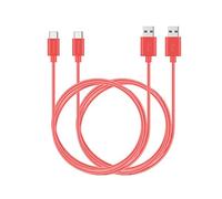 MaGeek® Cavo USB Tipo-C a USB 2.0 (2 Pezzi)(1,8m) extra lungo per Samsung Galaxy S9+,S9, S8, S8+, Nexus 6P, LG G6, New MacBook, Google Pixel XL, Huawei P9 P10 e più (Rosa)