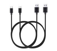 MaGeek® Cavo USB Tipo-C a USB 3.0 (2 Pezzi)(1,0m) per Samsung Galaxy S9+,S9, S8, S8+, Nexus 6P, LG G6, New MacBook, Google Pixel XL, Huawei P9 P10 e più (Nero)