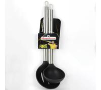 Magefesa Forte - Set schiumarola + casseruola, acciaio inossidabile 18/10, silicone alimentare, termo-resistente, design moderno, facile da usare