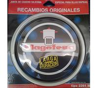 Magefesa - Guarnizione per pentola, Silicone, Bianco, 22 cm