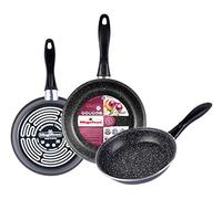 Magefesa K2 Gransasso Set 3 Padelle Acciaio Smaltato 18/20/24cm
