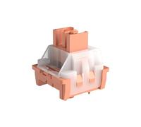 MageGee Interruttori lineari per tastiera lineari personalizzati Gaming Orange Cat, 110 pezzi, pre-lubrificati, 3 pin, 50 gf per tastiera meccanica da gioco