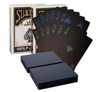 MageJoy 2 Decks Playing Cards with Gift Box - Carte Poker Deluxe con Jumbo Index e Segni Angolari