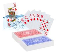MageJoy Mazzo di Carte da Poker - Confezione Doppia con Indici Standard - Perfetto per Texas Hold'em e Altro Ancora