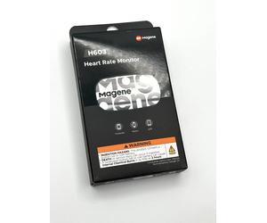 Magene H603 Sensore Fascia Cardio Ciclismo Allenamento Cardiofrequenzimet Bianco