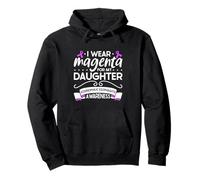 Magenta per la Figlia - Supporto EOE Felpa con Cappuccio