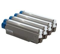 Magente compatible Oki ES2232/ES2632/ES5460MFP-6K#43865730