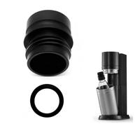 Magesh Adattatore per bottiglie di vetro SodaStream Crystal da 0,7 l, compatibile con Duo & Terra, guarnizioni di ricambio incluse
