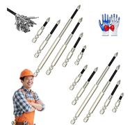 Magfixer High-Magnetic Screwdriver Set,Vrsgs Drill Bits,High-Magnetic Screwdriver Drill Bit Set,K5 Impact Resistant Anti Slip Bits,1/4 Universal Phillips Strong Drills for Screw (2SET)