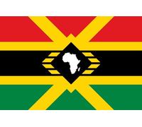 magFlags Bandiera Large African Nations quadball team | bandiera paesaggio | 1.35m² | 90x150cm