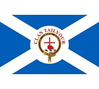 magFlags Bandiera Large Badge of Clan Tailyour on Scottish | This vector image includes elements that have been taken or adapted from this file | bandiera paesaggio | 1.35 m² | 90x150cm