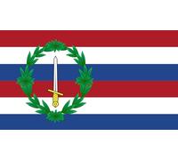 magFlags Bandiera Large Batavian flag concept image July 2021 | A concept image created for the Graphic Lab on Wikimedia Commons or Commonswiki of the flag of Batavia now called Jakarta under the