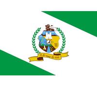 magFlags Bandiera Large Bezerros | Municipality of Bezerros in Pernambuco Brazil | Município de Bezerrosem Pernambuco Brasil | bandiera paesaggio | 1.35 m² | 90x150cm