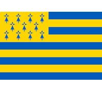 magFlags Bandiera Large Bretagne-Ukraine | Quand le « Gwenn ha Du » se marie aux couleurs de drapeau de l Ukraine | « Breizh harpet Ukraina ha ukraineg !