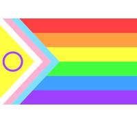 magFlags Bandiera Large Brilliant Progress Pride Flag 2 | Light brilliant colours inspired by realistic rainbow colours | Colores claros y brillantes inspirados en los colores realistas del