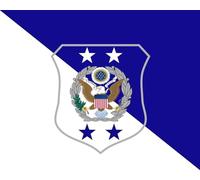 magFlags Bandiera Large Chief Master Sergeant of the Air Force | bandiera paesaggio | 1.35 m² | 100x130cm