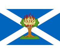 magFlags Bandiera Large Church of Scotland in the Sodacan Style | This vector image includes elements that have been taken or adapted from this file | bandiera paesaggio | 1.35 m² | 90x150cm