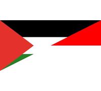 magFlags Bandiera Large Indonesia and Palestine | Indonesia and the State