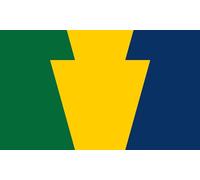 magFlags Bandiera Large Keystone Flag reverse | A depiction of the reverse