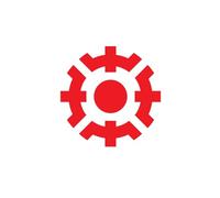 magFlags Bandiera Large Kuwana, Mie 1937-2004; red | 旧・