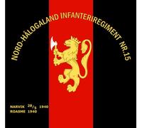 magFlags Bandiera Large Standard of The Nord-Hålogaland Infantry Regiment No | The Standard of The Nordre Haalogaland Infantry Regiment No | 1.35m² | 110x120cm