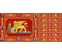 magFlags Bandiera Large Ufficiale della Repubblica di Venezia usata dal doge Domenico Contarini | bandiera paesaggio | 1.35 m² | 80x170cm