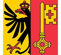 magFlags Bandiera XS Repubblica e Cantone di Ginevra | 0.375 m² | 60x60cm