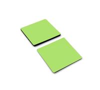 MagFlex® 75x75mm Flexible Magnetic Sheet - Gloss Green Dry-Wipe (Pack of 5)