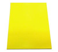 Magflex® A4 Foglio Magnetico Giallo Matt Flessibile Per La Creazione Di Opere D'Arte, Segni O Display Magnetici