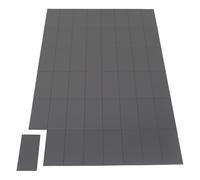 MagFlex® Adesivo Flessibile Magnetico Rettangoli - 50mm x 24mm - Foglio A4