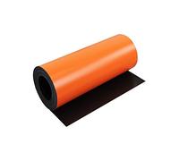 Magflex® Flexible Flece Magnetico Arancione Matt Per Creare Immagini Magnetiche, Opere D'Arte, Cartelli O Display - 300mm Di Larghezza - 1 M Di Lunghezza