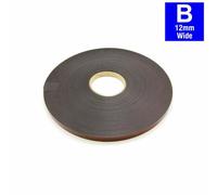 Magflex® Nastro Magnetico Flessibile Largo 12,7mm Autoadesivo Polarità B (1x30m)