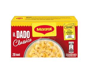 MAGGI Dado Classico preparato per Brodo 20 dadi 10g