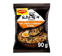 MAGGI Ramen Noodles Istantanei Soia Pollo e Funghi Sacchetto 90g