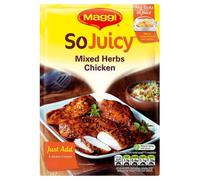 Maggi So Juicy Miscela di condimento di pollo con erbe miste, 30g