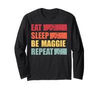 Maggie Personalized Name Shirt Maggie First Name Maglia a Manica