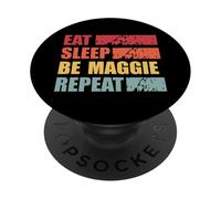 MAGGIE Personalized Name Shirt MAGGIE First Name PopSockets PopGrip Adesivo