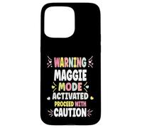 MAGGIE Personalized Women's Gift Custom MAGGIE Custodia per iPhone 15 Pro Max