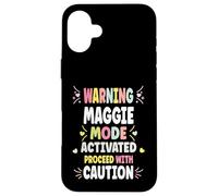MAGGIE Personalized Women's Gift Custom MAGGIE Custodia per iPhone 16 Plus