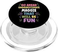 MAGGIE Personalized Women's Gift Custom MAGGIE PopSockets PopGrip per MagSafe