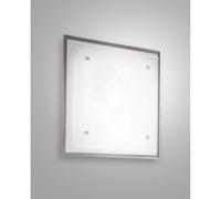 LAMPADA APPLIQUE PLAFONIERA FABAS MAGGIE, BIANCA, LAMPADINA NON INCLUSA, FBS 295