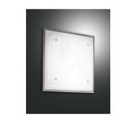 LAMPADA APPLIQUE PLAFONIERA FABAS MAGGIE, BIANCA, LAMPADINA NON INCLUSA, FBS 295
