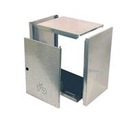 MAGGINI 8.03162E+12 Cassetta in Kit per Contatore Gas, Acciaio Zincato