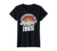 Maggio 1965 Vintage - Maglia 57 Anni Uomo Donna Compleanno Maglietta, Donna, Nero, S