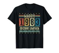 Maggio 1983 Vintage - Maglia 43 Compleanno Anni Uomo Donna Maglietta